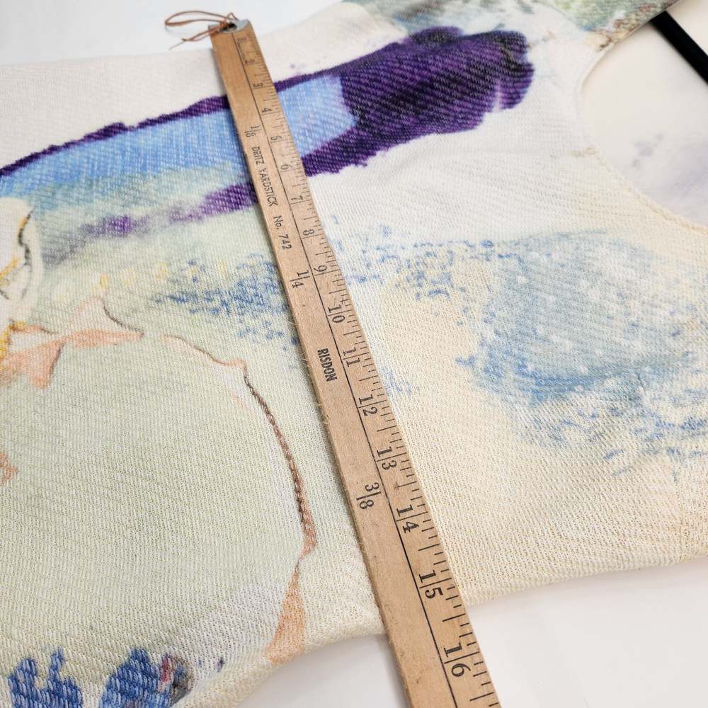 Basso & Brooke Abstract Art Print Mini Dress Women's Size 8 - Picture 5 of 13